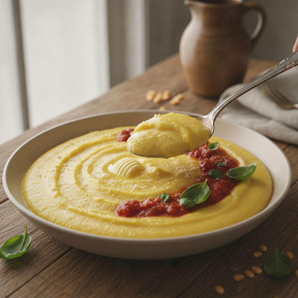 How to Make Smooth, Creamy Italian Polenta (Nonna Style)